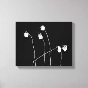 Vijf Rozen Canvas Afdruk