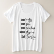 Vijf Solas Plus witte T-shirt
