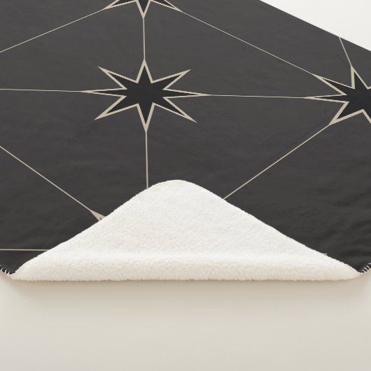 Vijf Star Black en Tan. Sherpa Deken (3/4)