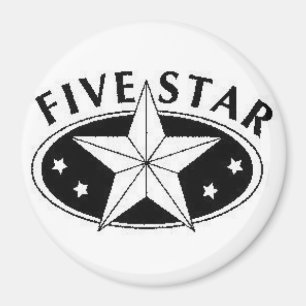 Vijf Star Magnet Magneet