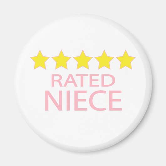 Vijf Star Niece Magneet (Voorkant)