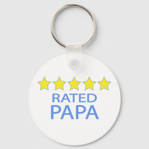 Vijf Star Papa Sleutelhanger