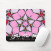 Vijf Star Rosea Mousepad Muismat (Met muis)