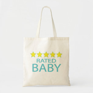 Vijf sterren Baby Tote Bag