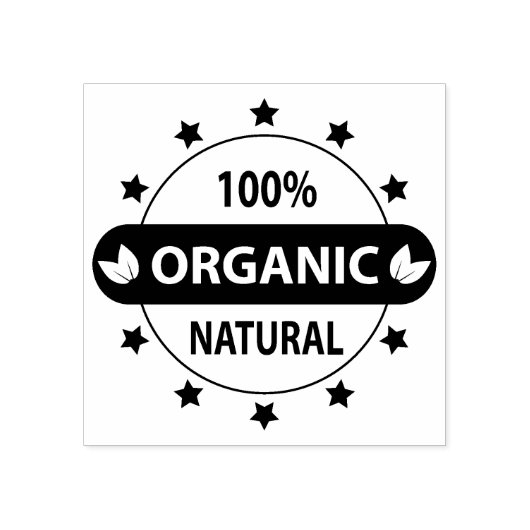 Vijf sterren Bio-product, milieuvriendelijk Rubberstempel (Afrduk)