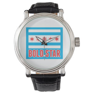 Vijf sterren CHI vlag Logo Horloge