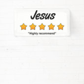 Vijf Sterren Jezus Spandoek (Insitu)