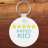 Vijf sterren Kind Sleutelhanger (Voorkant)