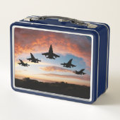 Vijf straaljagers (Achterkant)