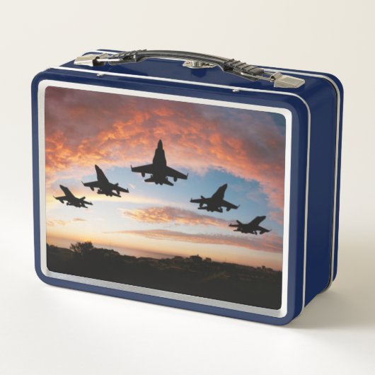 Vijf straaljagers (Achterkant)