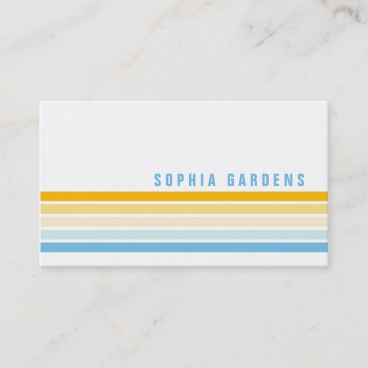 Vijf strips - kleuren 02 visitekaartje (Voorkant)