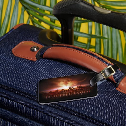 Vijf succesvolle Mars Rovers Bagagelabel (Voorkant Insitu 3)