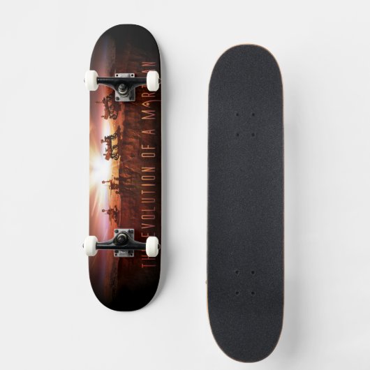 Vijf succesvolle Mars Rovers Skateboard (Voorkant)