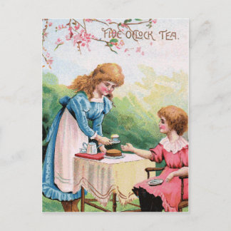 Vijf uur briefkaart