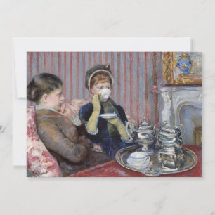 Vijf-uurs thee Mary Cassatt
