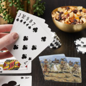 Vijf Vaqueros te Paard van Edward Borein Pokerkaarten (Insitu)