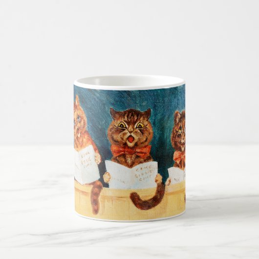 Vijf zingende katten, Louis Wain Koffiemok (Center)