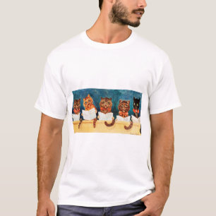 Vijf zingende katten, Louis Wain T-shirt