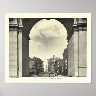 Vijfde Ave, Washington Arch, New York City Poster