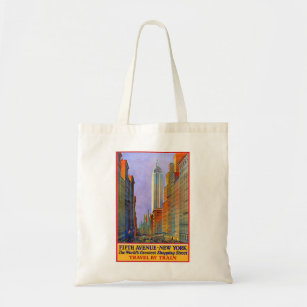 Vijfde Avenue New York poster Tote Bag