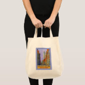 Vijfde Avenue New York werpt de grootste koopwaar. Tote Bag (Voorkant (product))