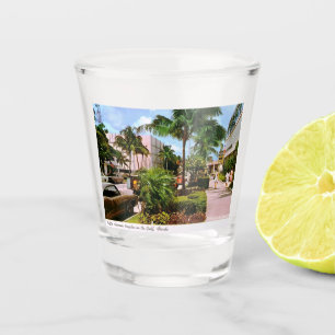 Vijfde golf. Winkelen, Napels, Florida Vintage Shot Glas