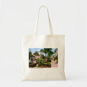 Vijfde golf. Winkelen, Napels, Florida Vintage Tote Bag