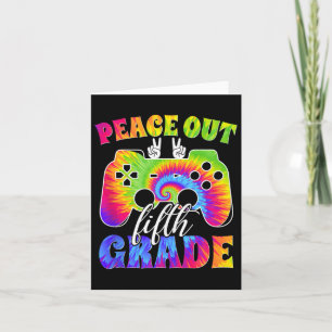 Vijfde graad Afstuderen Decoraties Vrede uit 5e Gr Kaart