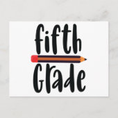 Vijfde graad briefkaart (Voorkant)