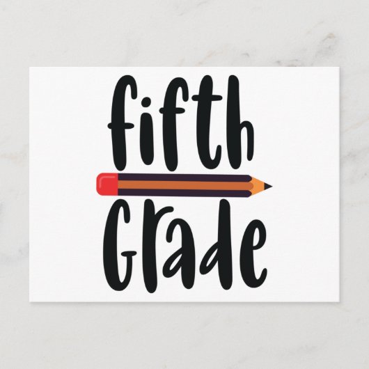 Vijfde graad briefkaart (Voorkant)