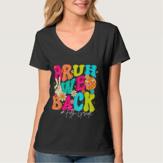Vijfde graad Vibes 5e Grade Team Retro 1e Dag T-shirt