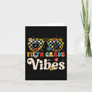 Vijfde graad Vibes - Vijfde Grade Team Retro 1e Da Kaart