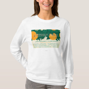 Vijfde jaarbeurs van Tulare County Citrus T-shirt
