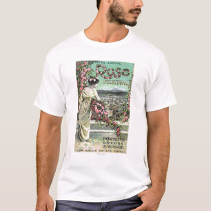 Vijfde jaarlijkse Roos Festival Advertisement T-shirt