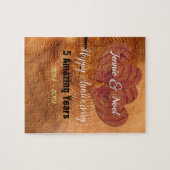 Vijfde Jubileum van het Hout van het Weddenschap G Legpuzzel (Horizontaal)