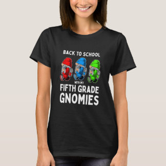 Vijfde klas kabouters Cute eerste schooldag kabout T-shirt
