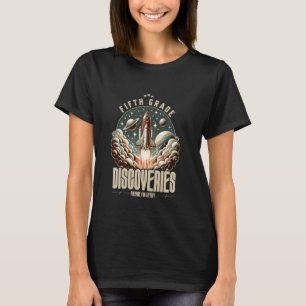 Vijfde klas terug naar school Space Rocket Astrona T-shirt