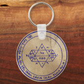 Vijfde Pentacle van Jupiter Sleutelhanger (Voorkant)