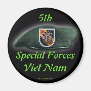 Vijfde speciale groep Groene Berets Magnet Magneet