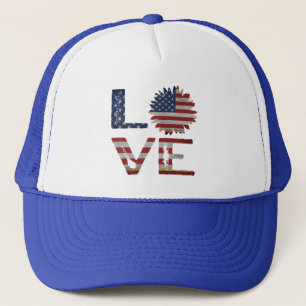 VIJFDE VAN JULI PATRIOTISCH GIFT TRUCKER HAT TRUCKER PET