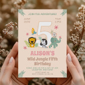 Vijfde verjaardag van het wilde Oerwoud Kaart