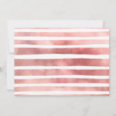 Vijfde vogelballon | Roze fotoparty Kaart (Achterkant)