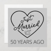 Vijfentwintig jaar getrouwd III Kaart (Voorkant / Achterkant)