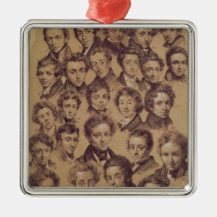 Vijfentwintig leerlingen van de Studio Antoine Metalen Ornament