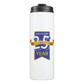 vijfentwintigste verjaardag thermosbeker (Voorkant)