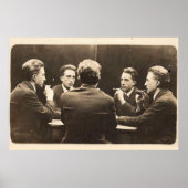 Vijfkant portret van Marcel Duchamp Fine Art-afdru Poster (Voorkant)