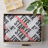 Vijfsterrenkapper Tissuepapier (Geschenk)