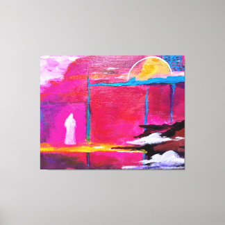 Vijftien minuten canvas afdruk