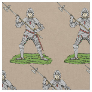 Vijftiende eeuw Engelse Knight Stof