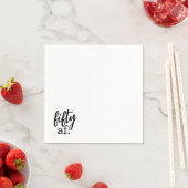 Vijftig Af Cocktail Napkins Servet (Insitu)
